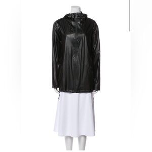 RAINS Black Waterproof Jacket • Minimal Techwear • Unisex S/M